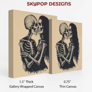 Eternal Love Skeleton Art