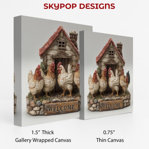 Farmhouse Chicken Welcome Art