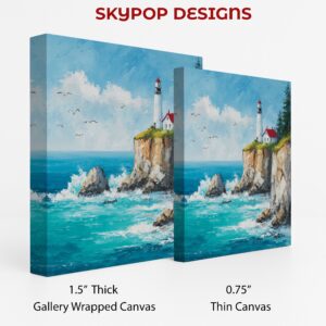 Seagull Lighthouse Art