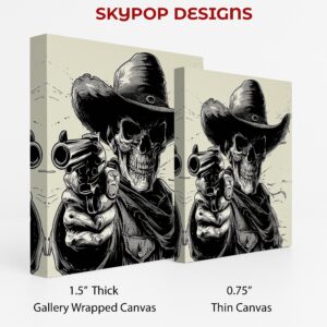 Cowboy Skull Art