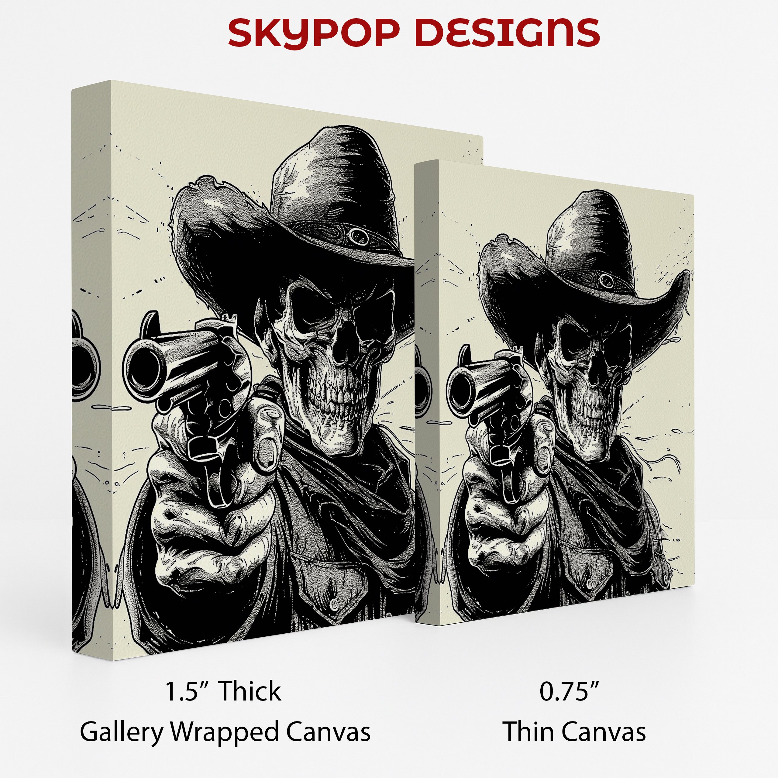 2.jpg Cowboy Skull Art