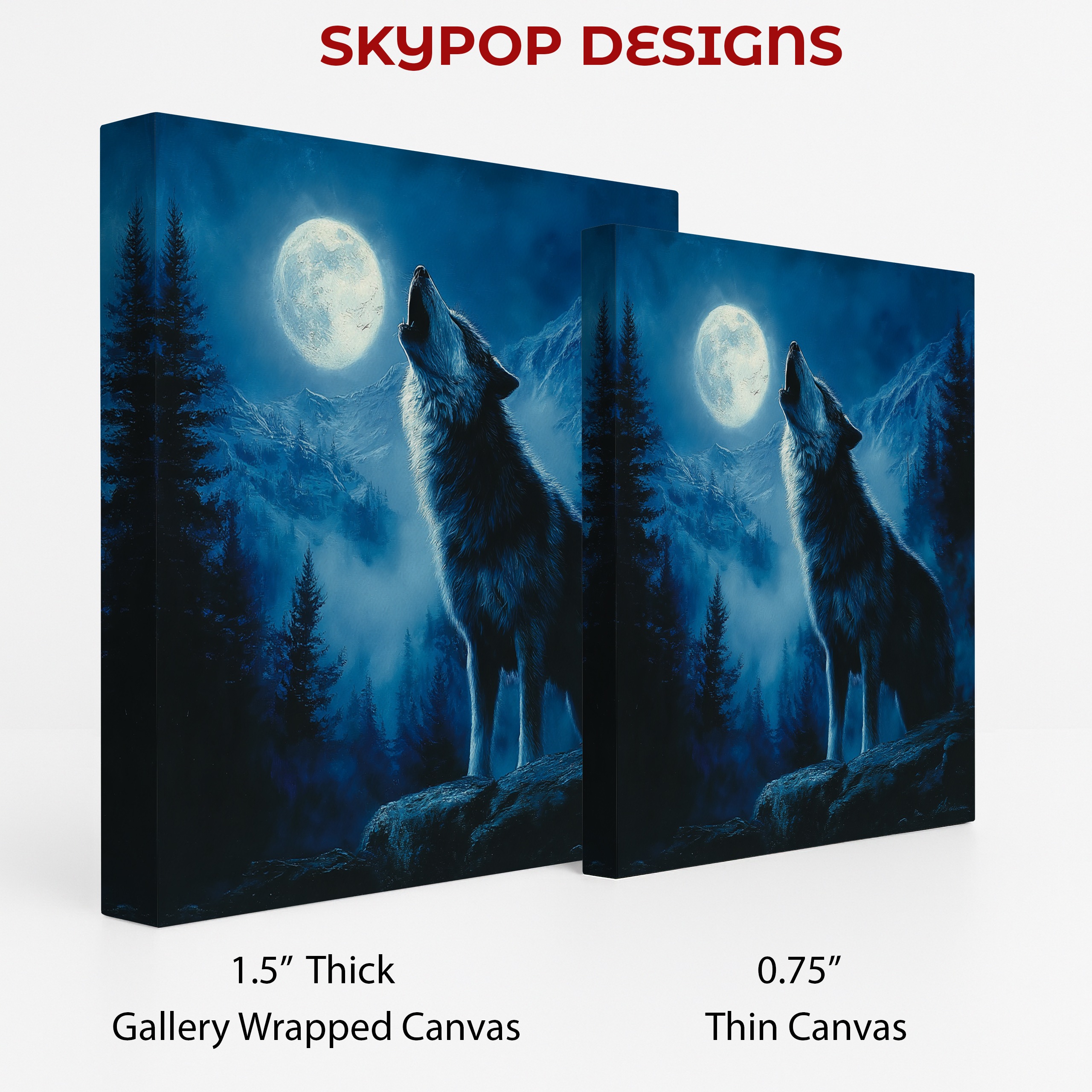 2.jpg Howling Wolf Art