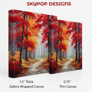 Autumn Forest Path Art