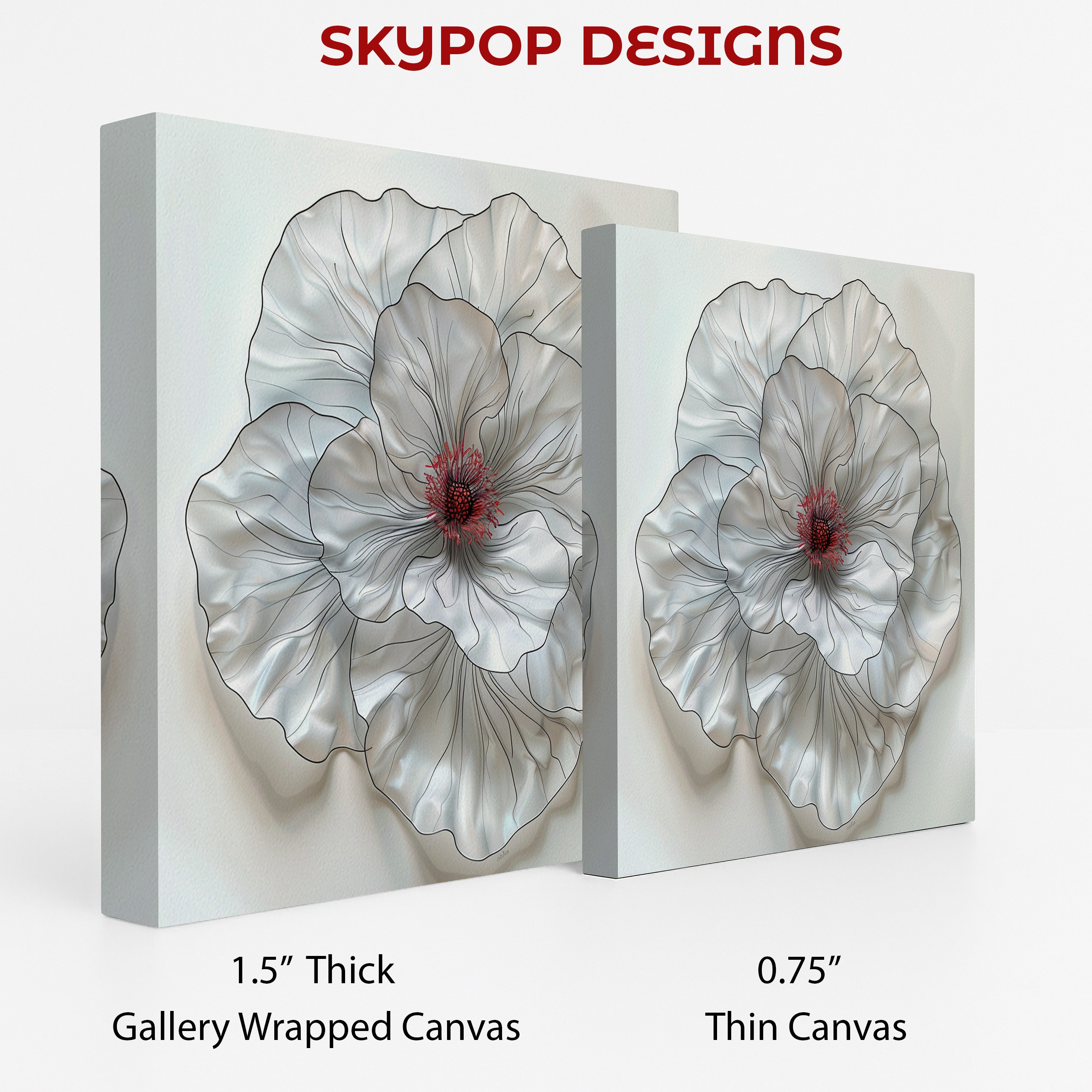 2.jpg White Poppy Bloom Art
