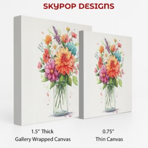 Vibrant Flower Bouquet Art