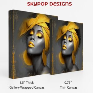 Golden Glow Portrait Art