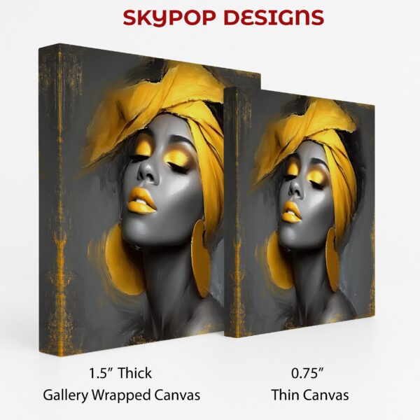 Golden Glow Portrait Art