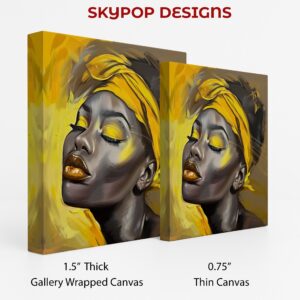 Golden Glow Portrait Art