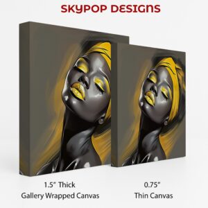 Golden Glow Portrait Art