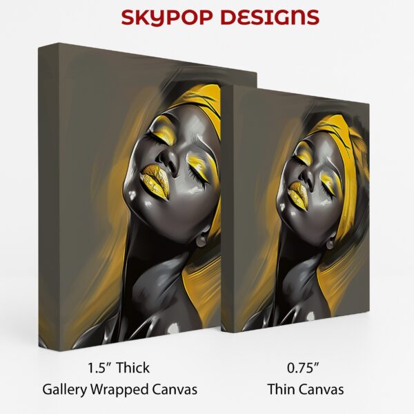 Golden Glow Portrait Art