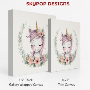 Unicorn Flower Crown Art