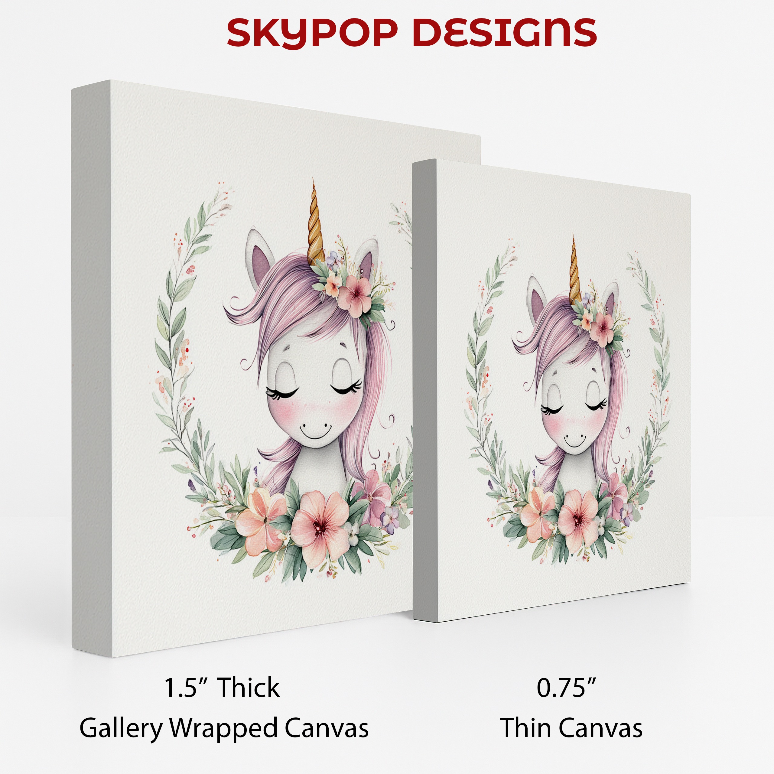 2.jpg Unicorn Flower Crown Art