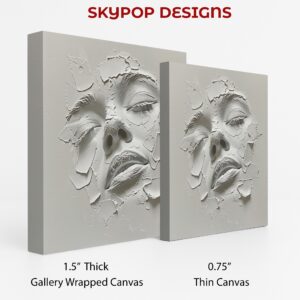 Sculptural Face Art