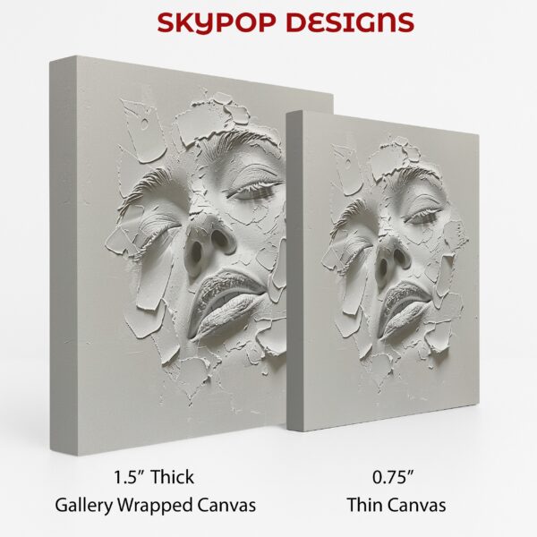 Sculptural Face Art