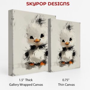 Fluffy Duckling Art