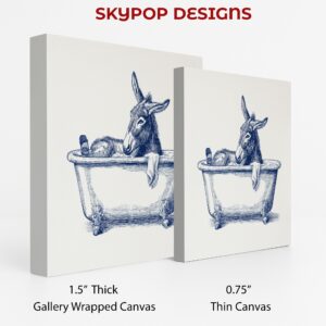 Donkey Bath Art