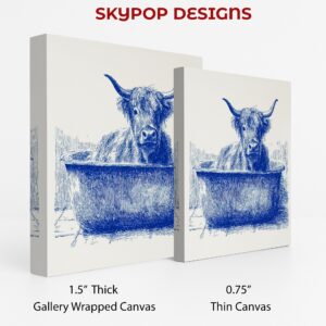 Highland Cow Art