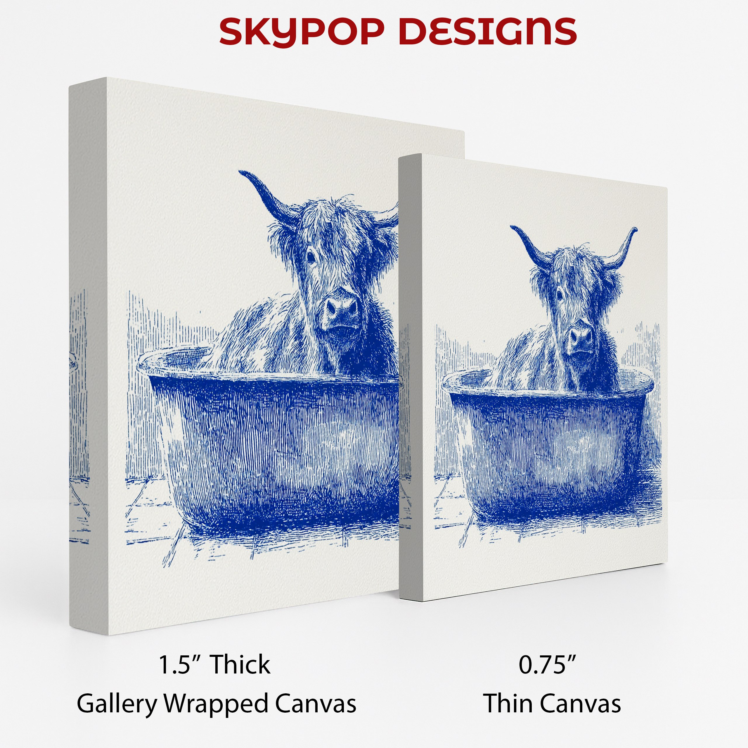 2.jpg Highland Cow Art