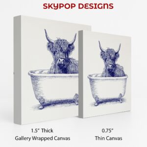 Highland Cow Art