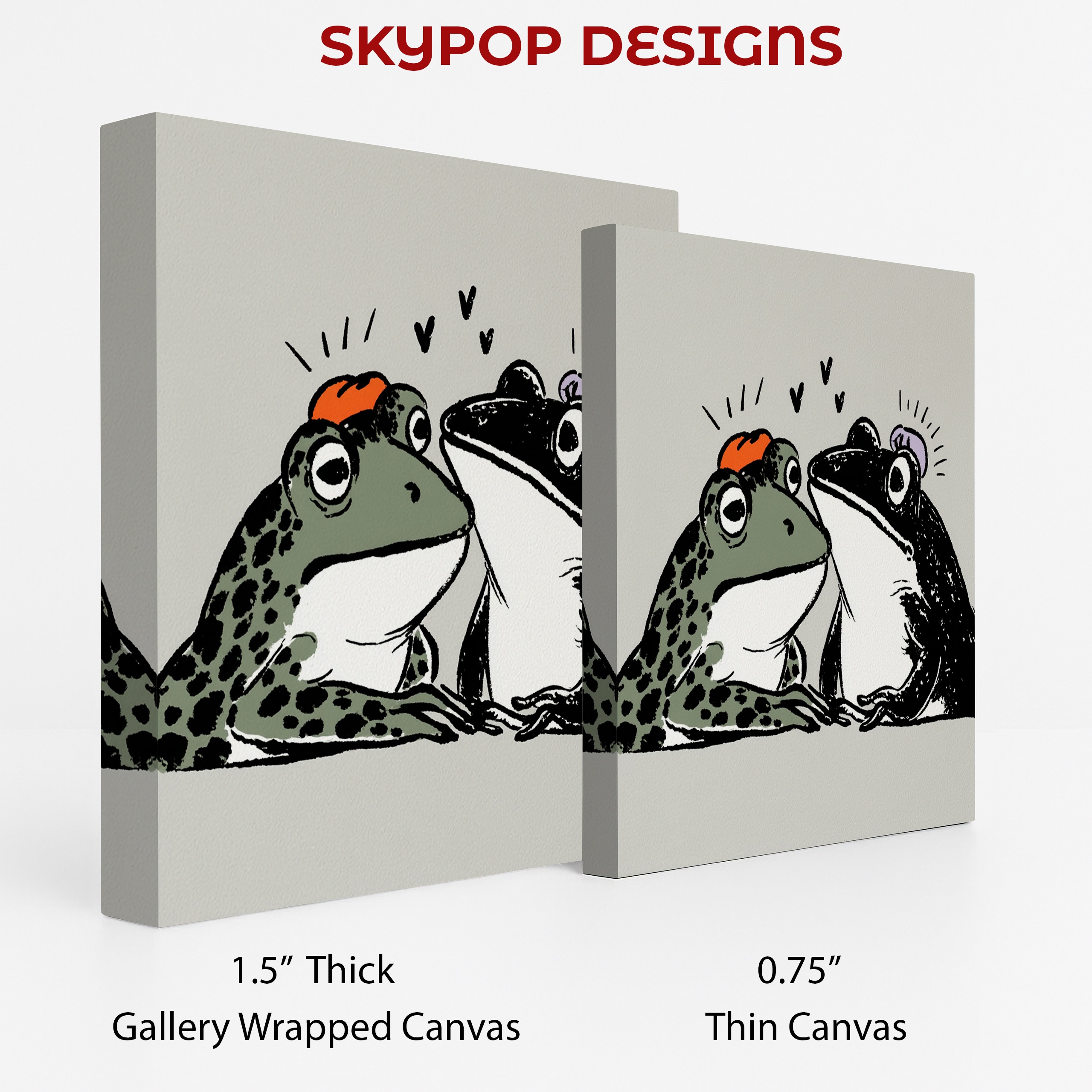 2.jpg Frog Friends Art