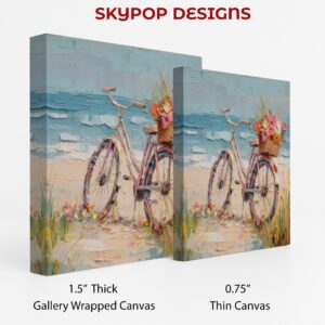 Beach Bicycle Bliss Art