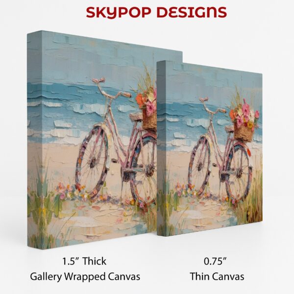 Beach Bicycle Bliss Art
