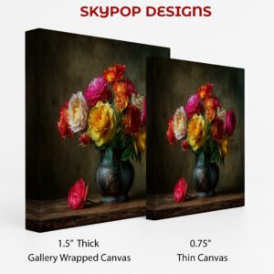 Vibrant Rose Bouquet Art