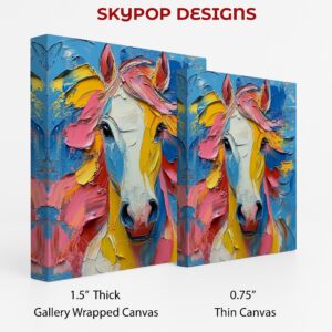 Colorful Horse Art