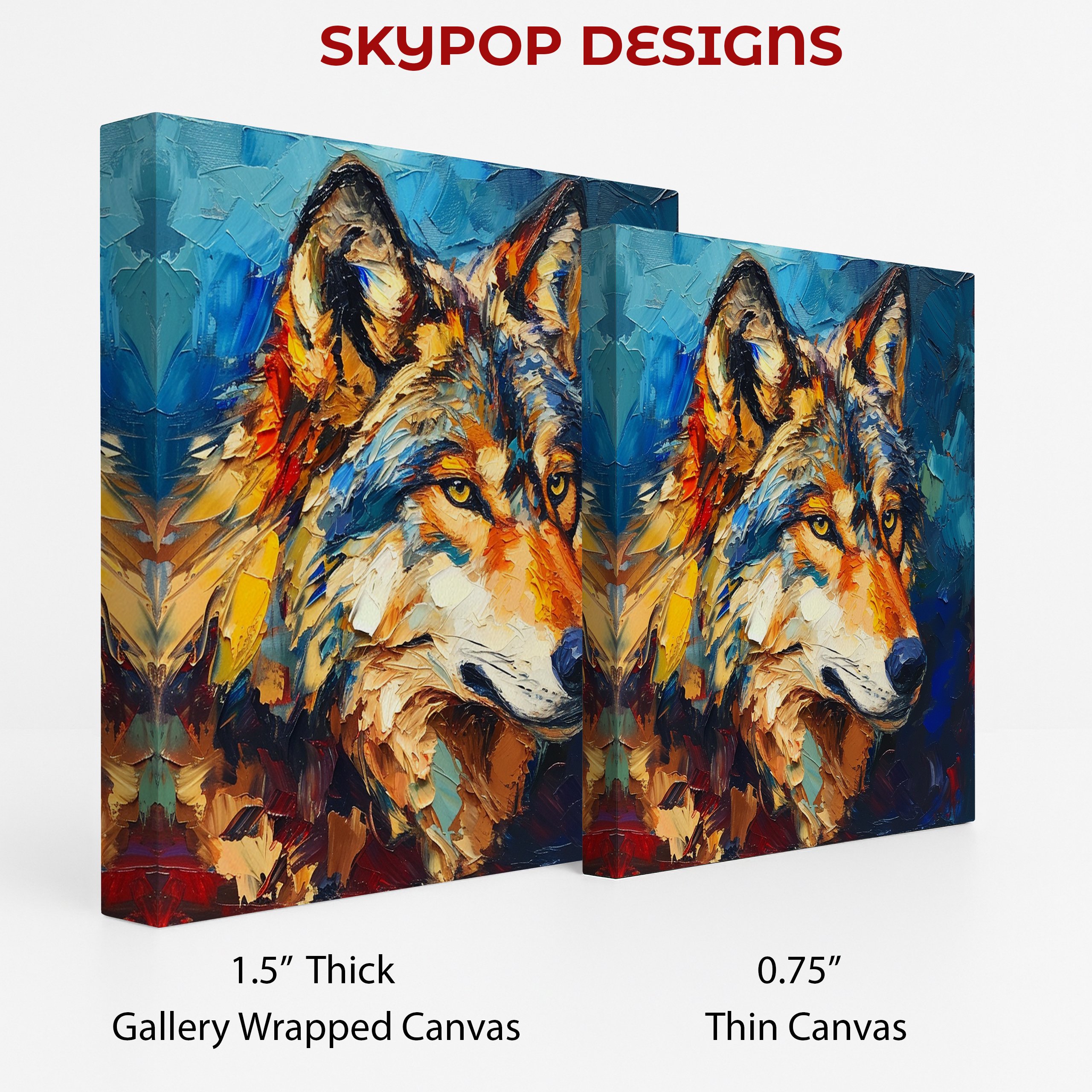 2.jpg Wolf Portrait Art