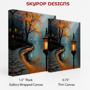 Autumn Lantern Art