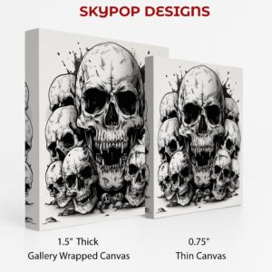 Skull Cluster Art