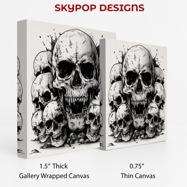 Skull Cluster Art