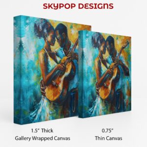 Romantic Guitar Serenade Art