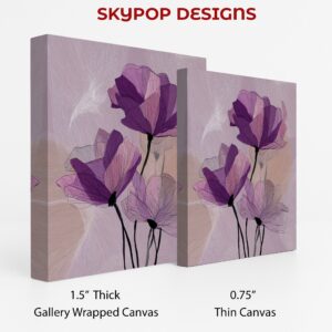 Purple Poppy Art
