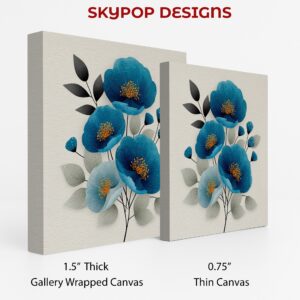Blue Poppy Art