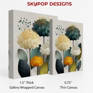 Modern Botanical Bouquet Art