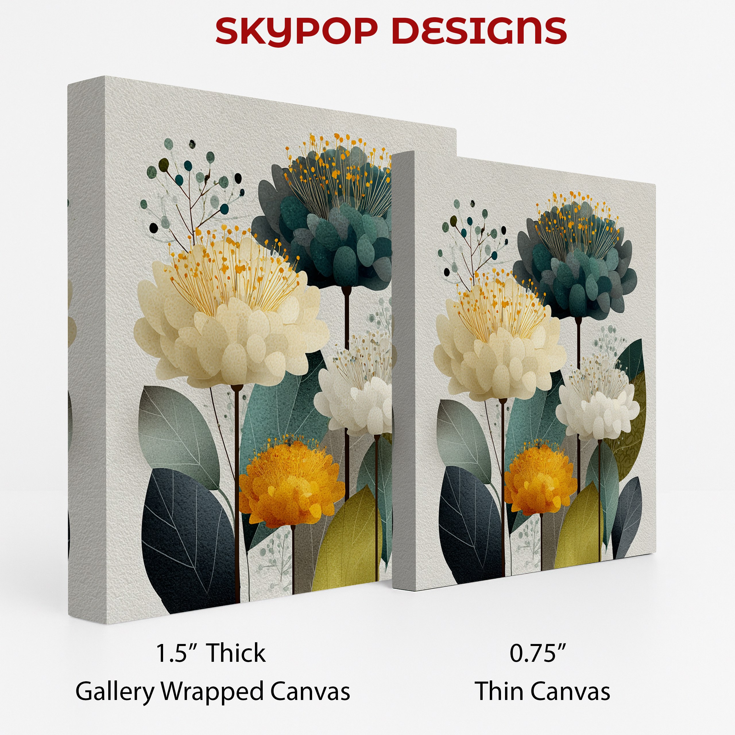 2.jpg Modern Botanical Bouquet Art