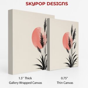 Sunset Grass Art