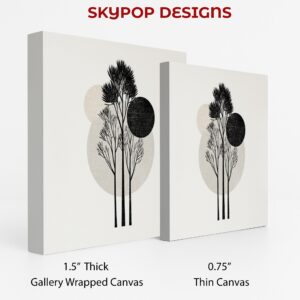 Minimalist Tree Silhouette Art