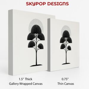Geometric Palm Tree Art