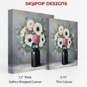 Elegant Floral Vase Art