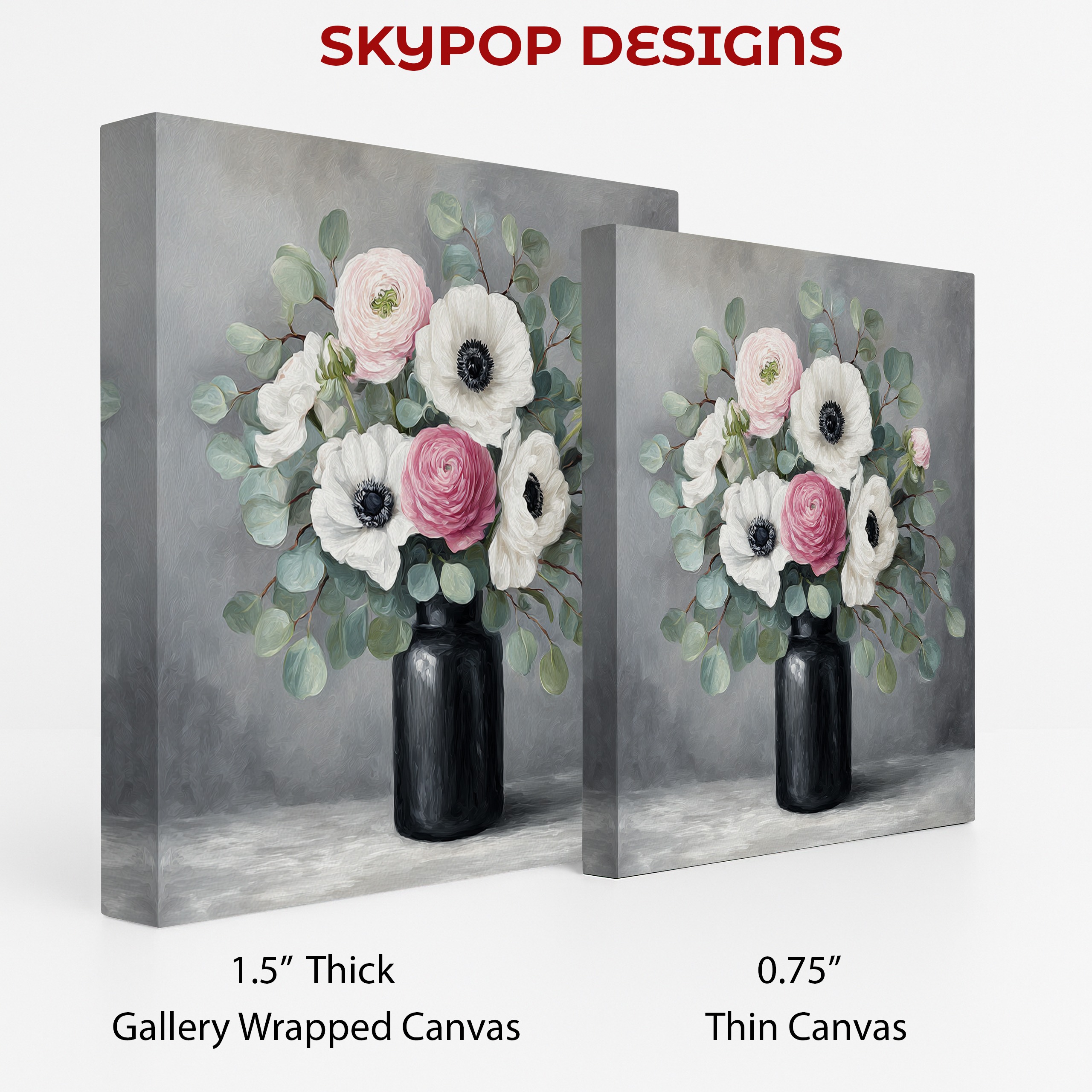 2.jpg Elegant Floral Vase Art