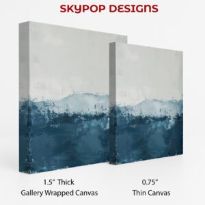 Coastal Horizon Abstract Art
