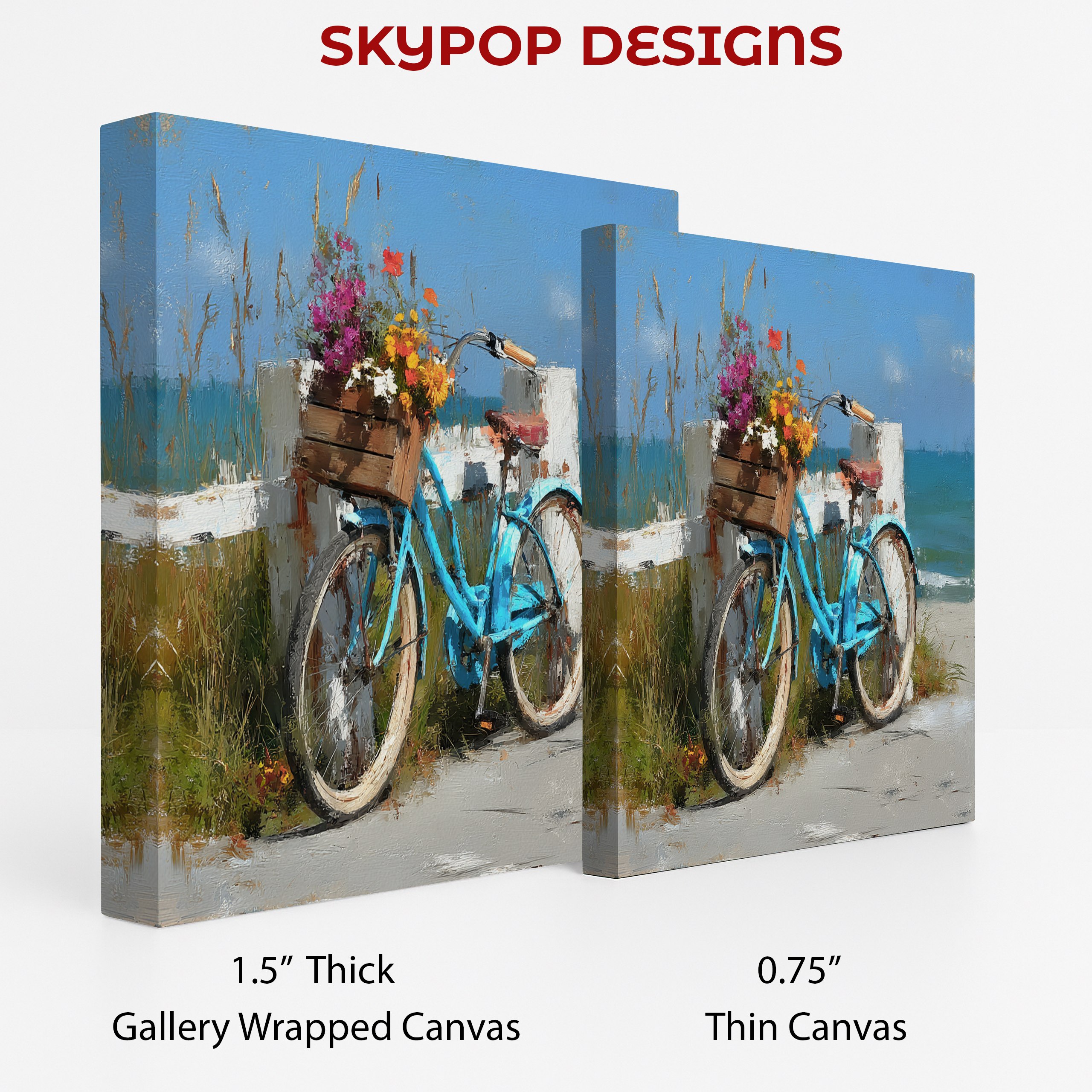 2.jpg Beachside Bicycle Blooms Art