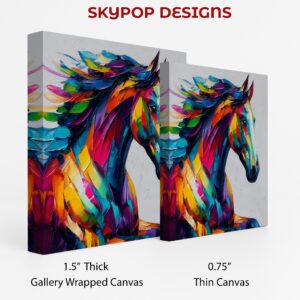 Colorful Horse Art