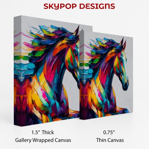 Colorful Horse Art