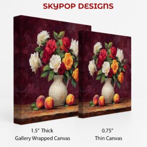 Vibrant Rose Bouquet Art