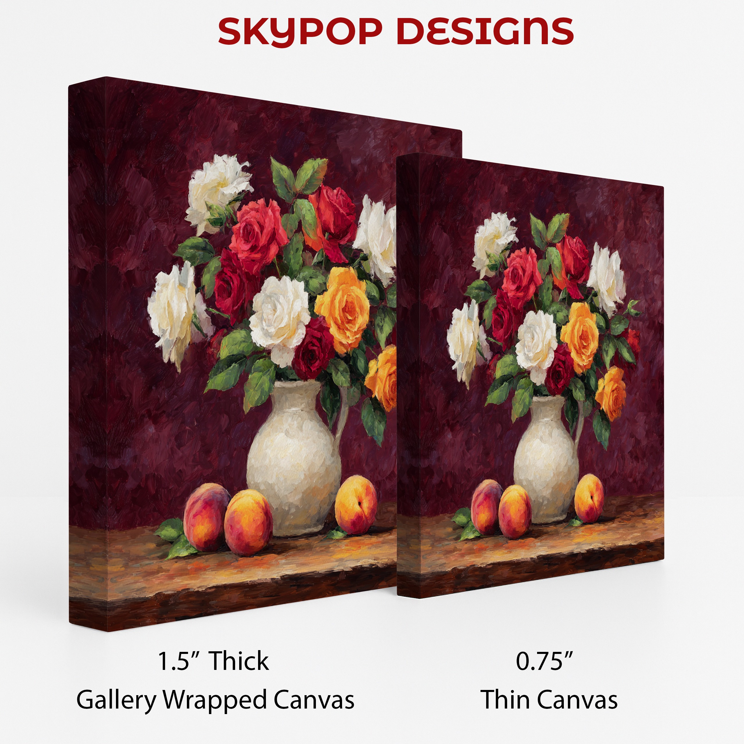 2.jpg Vibrant Rose Bouquet Art