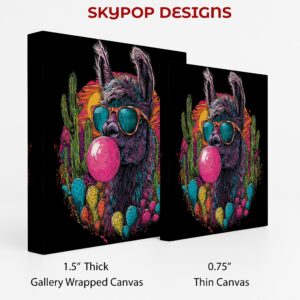 Psychedelic Llama Art