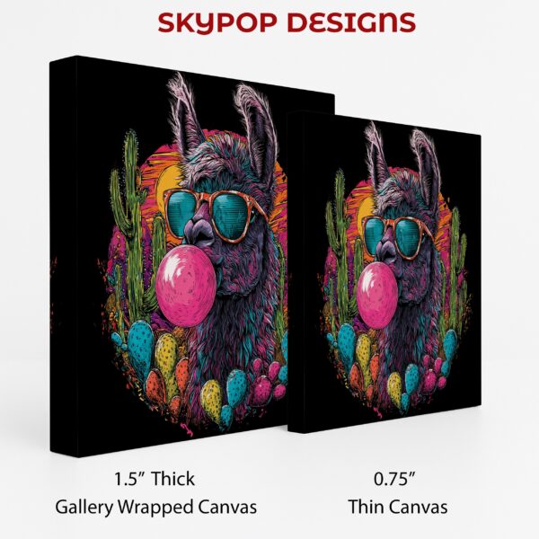 Psychedelic Llama Art
